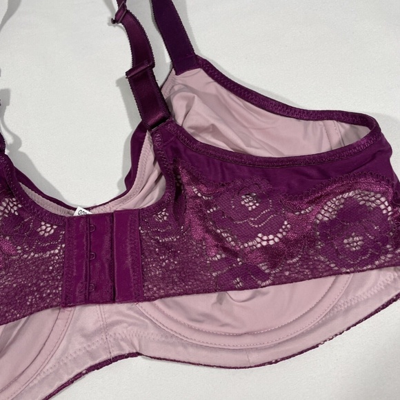 NEW Wacoal [ 38DD US ] Style Standard Underwire T-Shirt Bra in‎ Purple - Picture 9 of 12